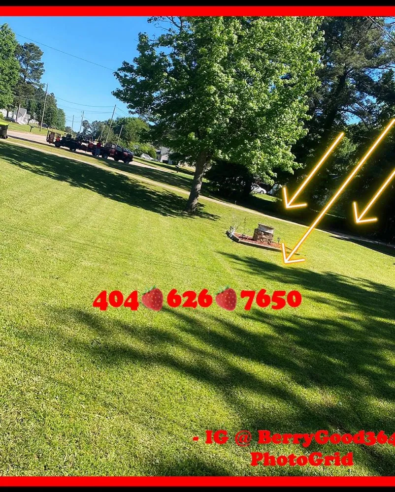 Local landscape installation in McDonough, GA - Berry Good Lawn Serrvice