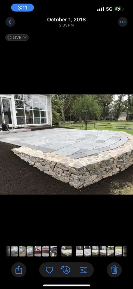 Professional yard maintenance with custom design across Peabody, MA - Berry Hardscapes