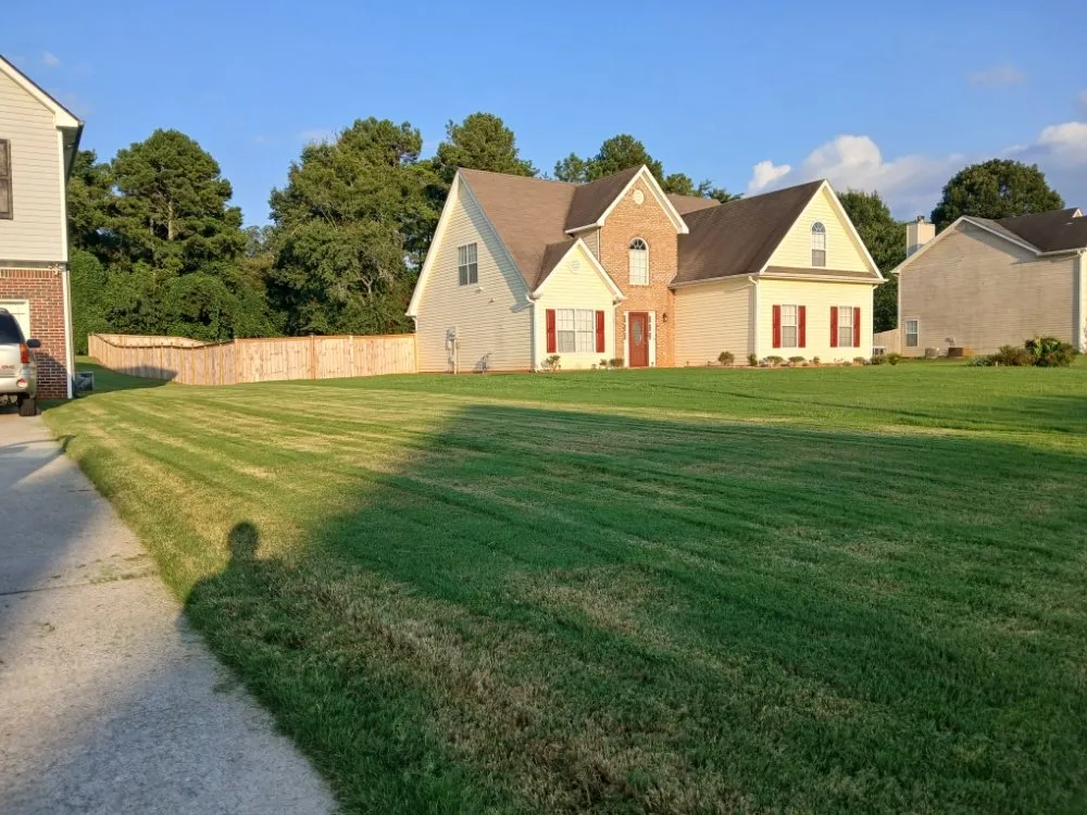 Professional garden landscaping for year-round maintenance in lithonia, GA by Berry Services Unlimited