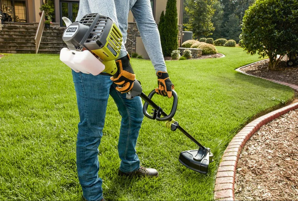 Expert lawn mowing service in Palmetto, FL by Berrys Window Cleaning Services