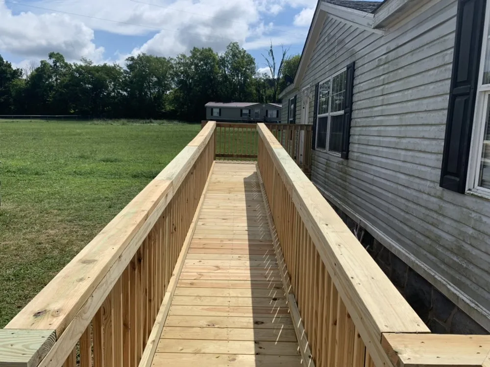 Reliable yard cleanup service near you across Sevierville, TN - Bersch and Sons construction and landscaping