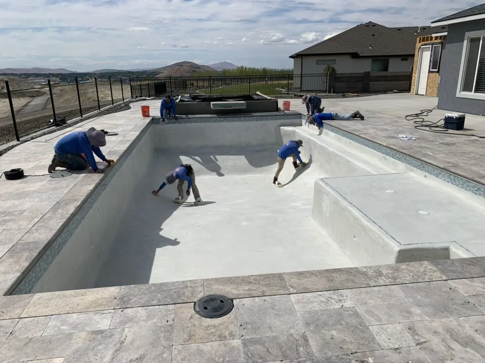 Professional yard maintenance with custom design across Kennewick, WA - Bertin’s pools and landscaping