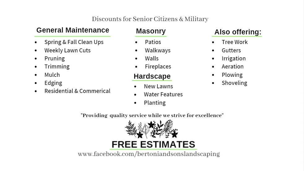 Top-rated lawn care service in Attleboro, MA by Bertoni & Sons Landscaping