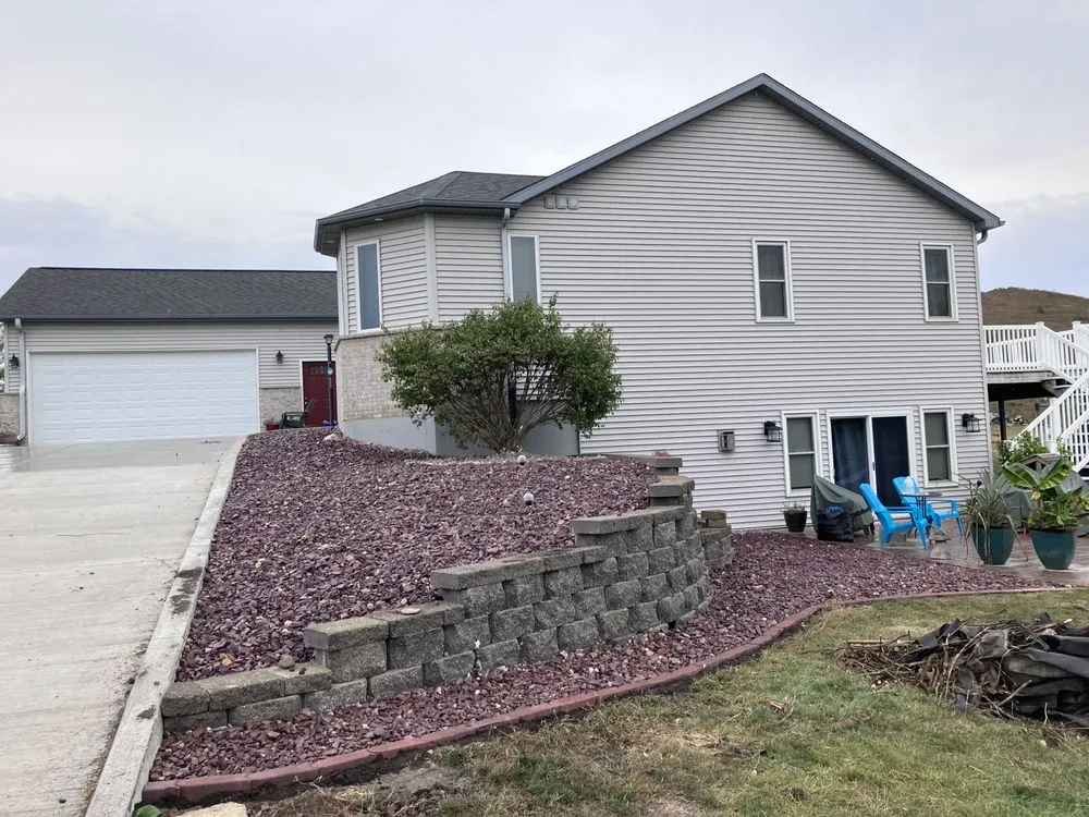 Affordable lawn care service with custom design in Tomah, WI by Bertram’s Landscaping