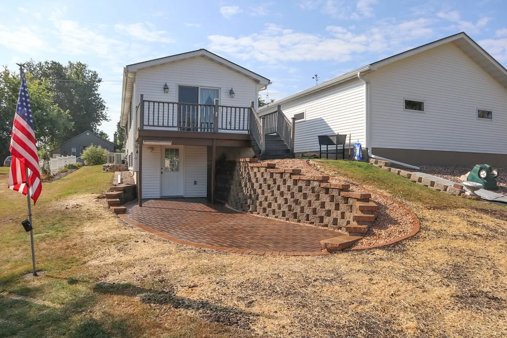 Local landscape installation for homes in Tomah, WI by Bertram’s Landscaping