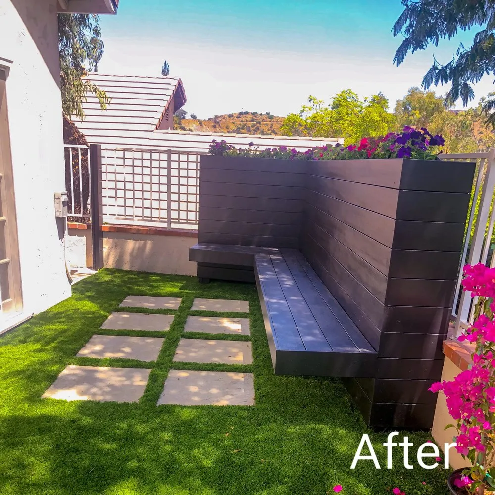 Professional yard cleanup service in Huntington Beach, CA by Bespoke Exterior Living