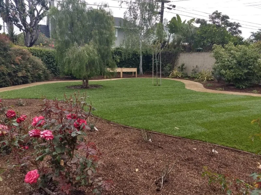 Custom landscape design in Huntington Beach, CA by Bespoke Exterior Living