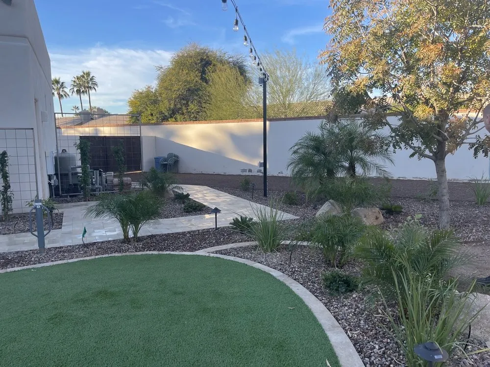 Trusted yard maintenance with custom design across Gilbert, AZ - Best Bet Landscape