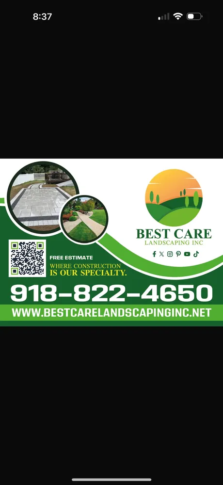 Reliable landscaping services for outdoor upgrades in Tahlequah, OK by Best Care Landscaping