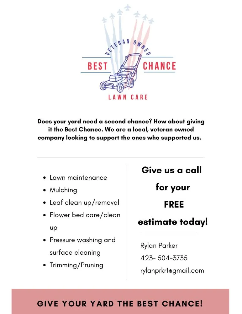 Professional landscaping services with custom design in Cleveland, TN by Best Chance Lawn Care