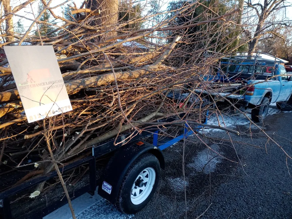 Affordable yard maintenance in Evansville, IN by Best Chance Lawncare & Services