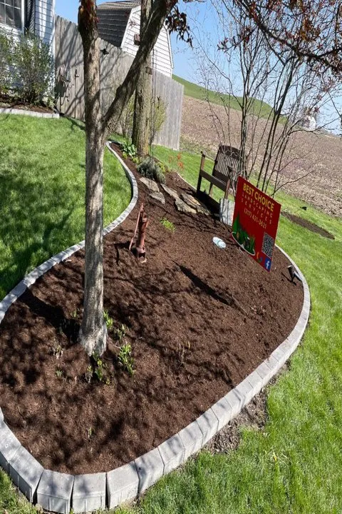 Custom residential landscaping for outdoor upgrades across Champaign, IL - Best Choice Landscaping Services