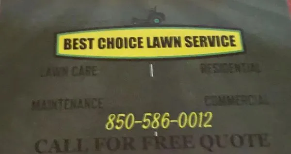 Best Choice Lawn Service Logo