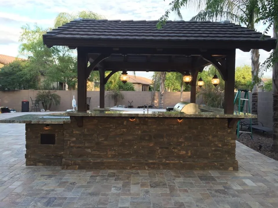 Top-rated landscape installation with custom design in Apache Junction, AZ by Best Deal Landscaping & Designs