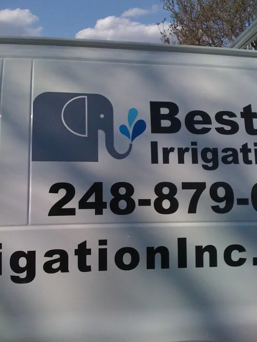 Professional landscape installation in Rochester Hills, MI by Best Irrigation Inc
