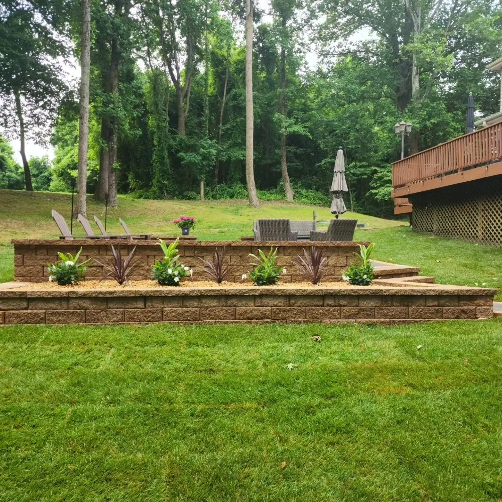 Custom yard maintenance for residential properties in Hyattsville, MD by Best Landscape & Construction