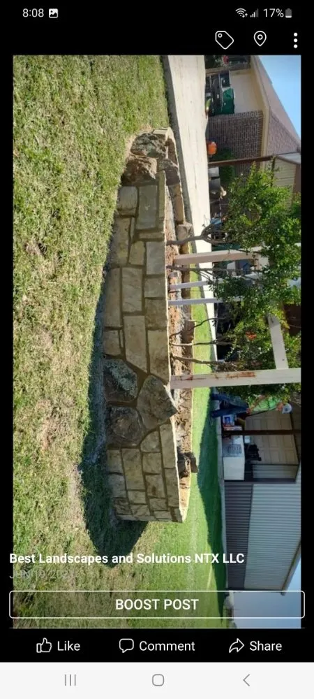 Custom lawn mowing service in Ponder, TX by Best Landscapes And Solutions NTX