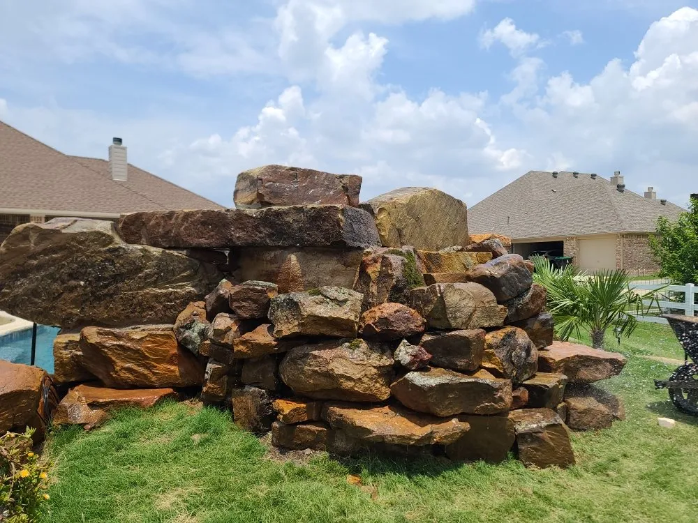 Custom residential landscaping in Ponder, TX - Best Landscapes And Solutions NTX