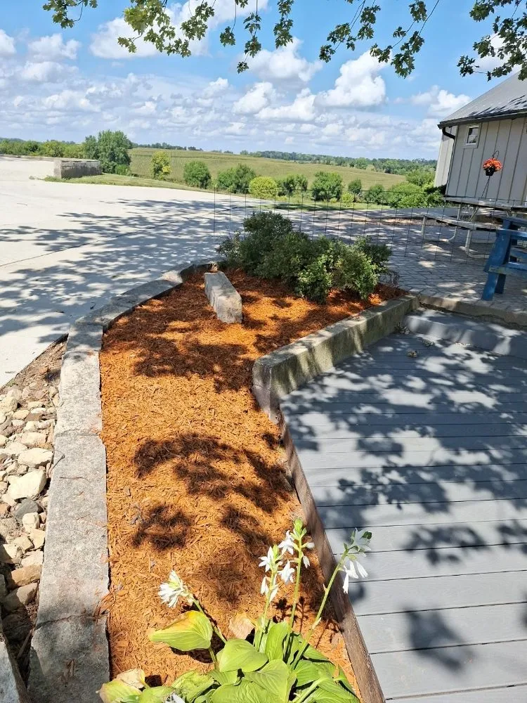 Reliable garden landscaping for beautiful yards in Iowa City, IA by Best Lawn Care