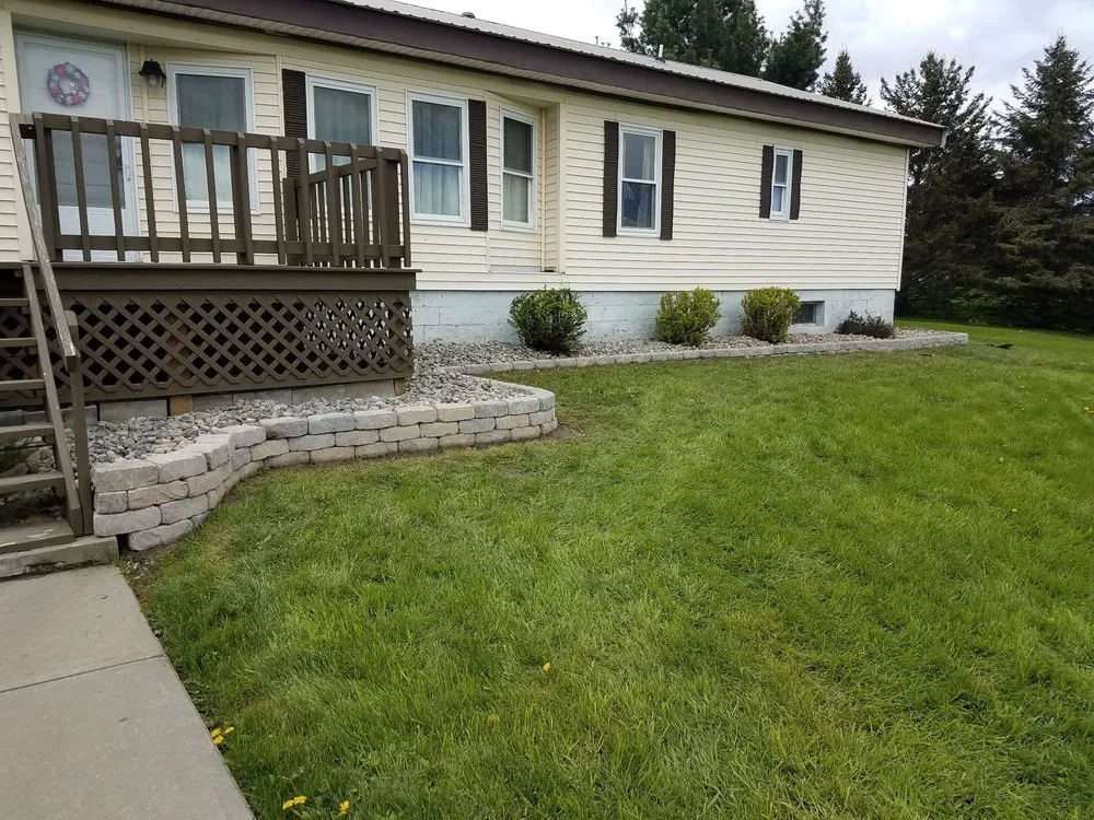 Affordable landscape installation in Newport, NY by Best Lawn Care