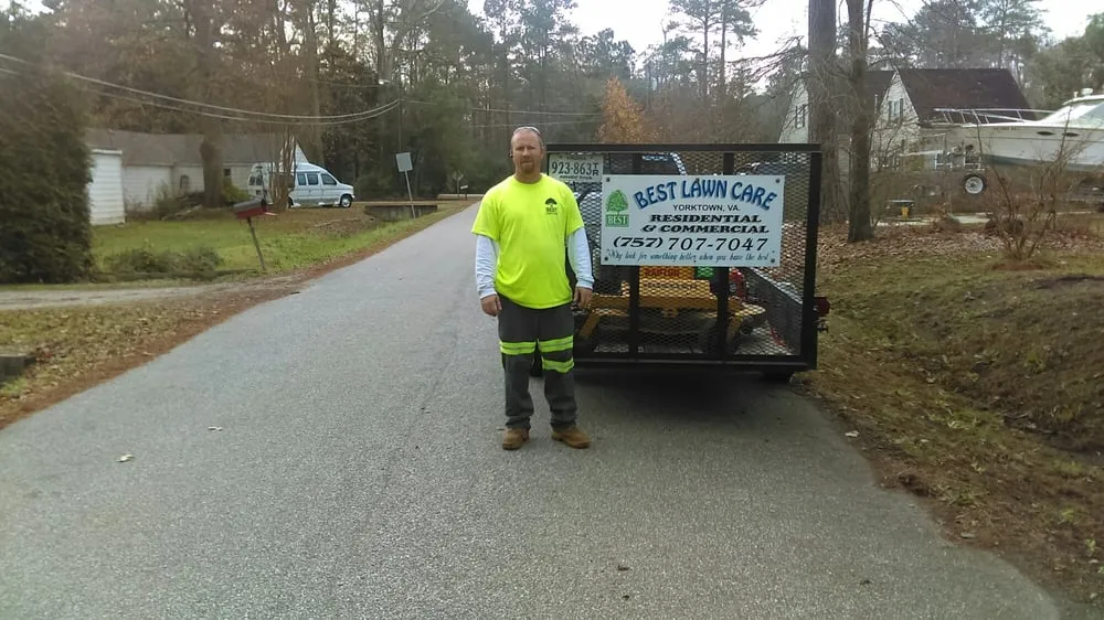 Top-rated landscaping services with custom design in Yorktown, VA by Best Lawn Care