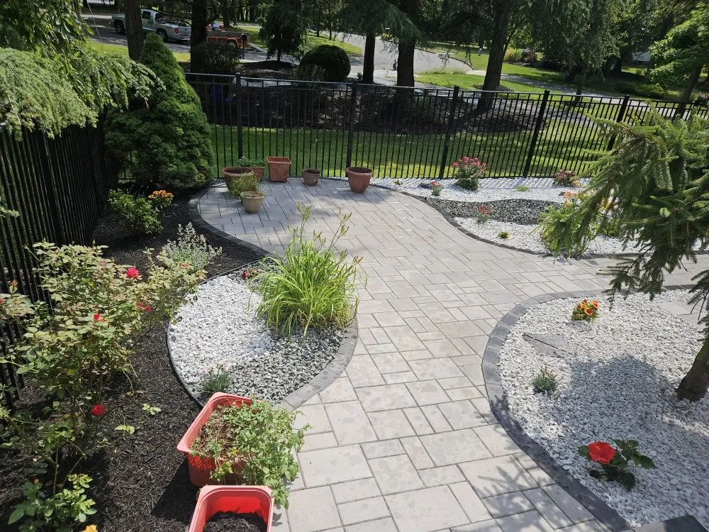 Local landscape installation with custom design in Bound Brook, NJ by Best Maintenance Landscaping
