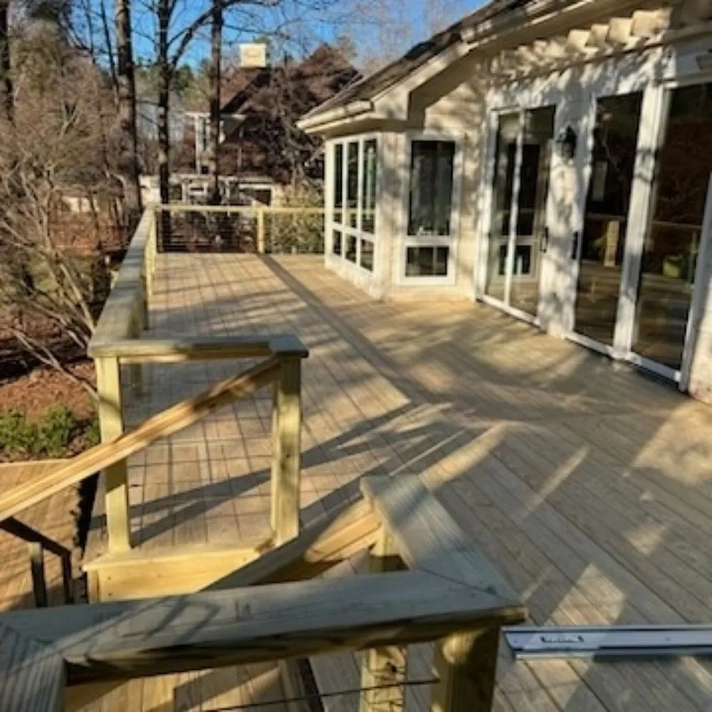 Professional landscaping services with custom design in Clayton, NC by Best Natural Haven