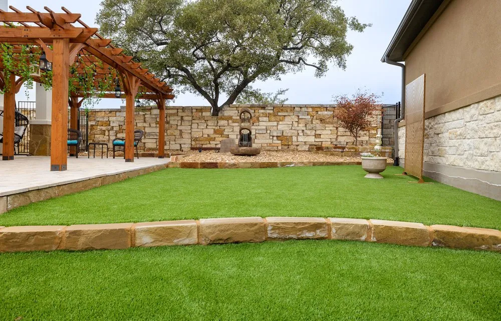 Professional residential landscaping for beautiful yards in Leander, TX by Best of Texas Landscapes