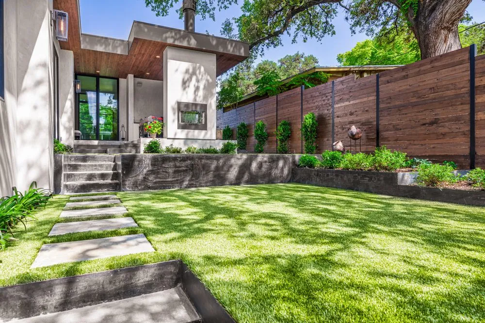 Custom landscape installation in Leander, TX - Best of Texas Landscapes