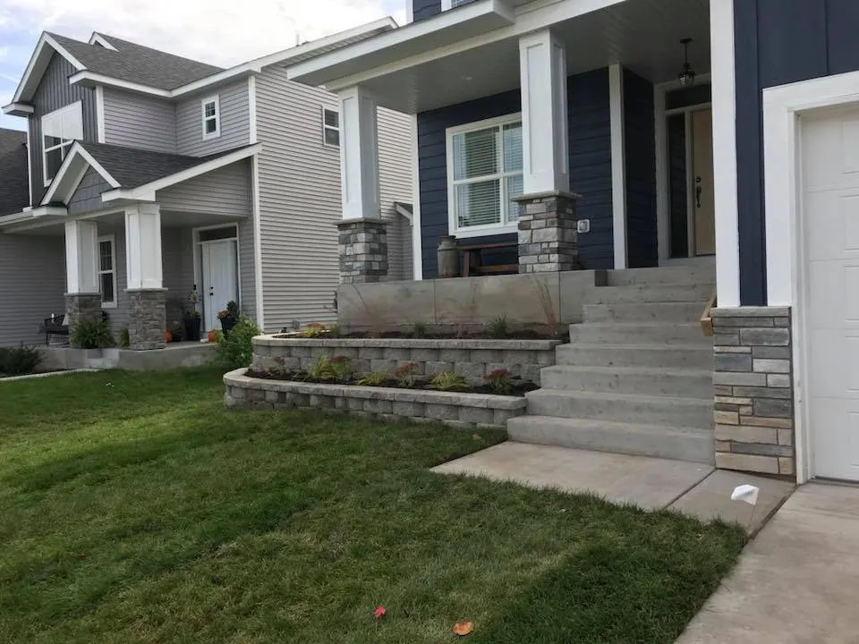 Professional landscape installation for beautiful yards across andover, MN - Best Outdoor Services