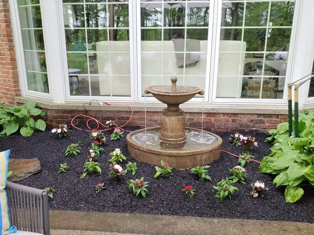 Expert lawn mowing service with custom design in Painesville, OH by Best Season Landscaping LLC