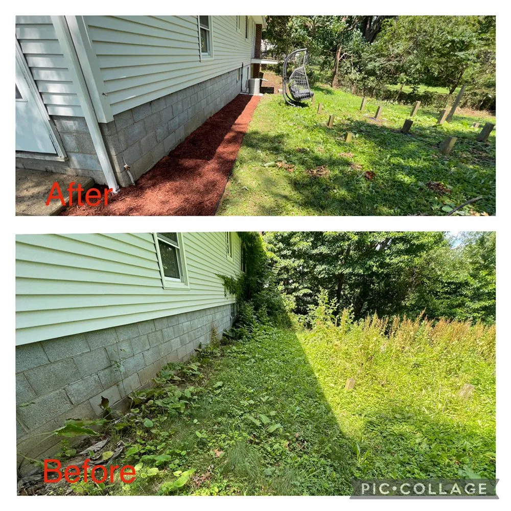 Affordable garden landscaping for homes in Akron, OH by Best Service Lawn Care