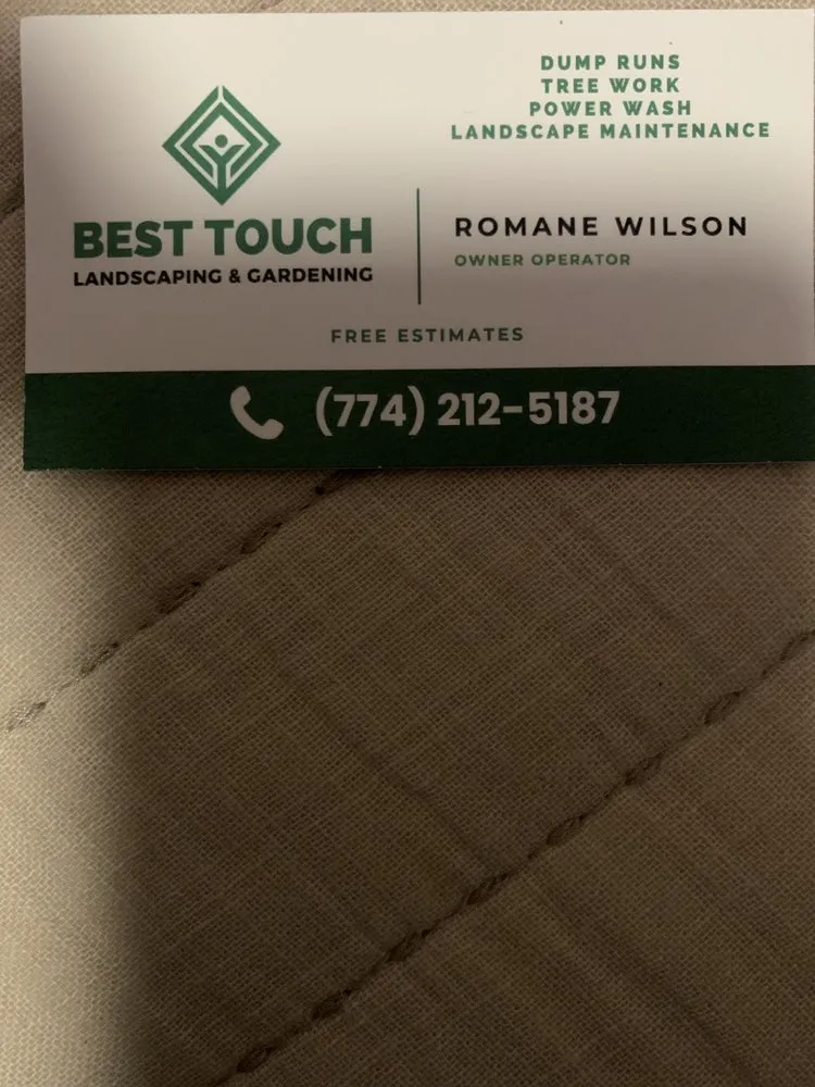 Expert landscape design for homes in Dennisport, MA by Best Touch Landscaping