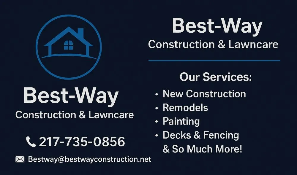 Professional outdoor landscaping experts serving Middletown, IL - Best-Way Construction & Lawncare
