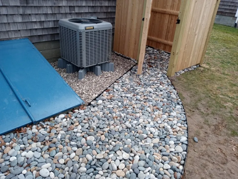 Local landscape installation for beautiful yards in Barnstable, MA by Bestcapecode landscaping hardscaping