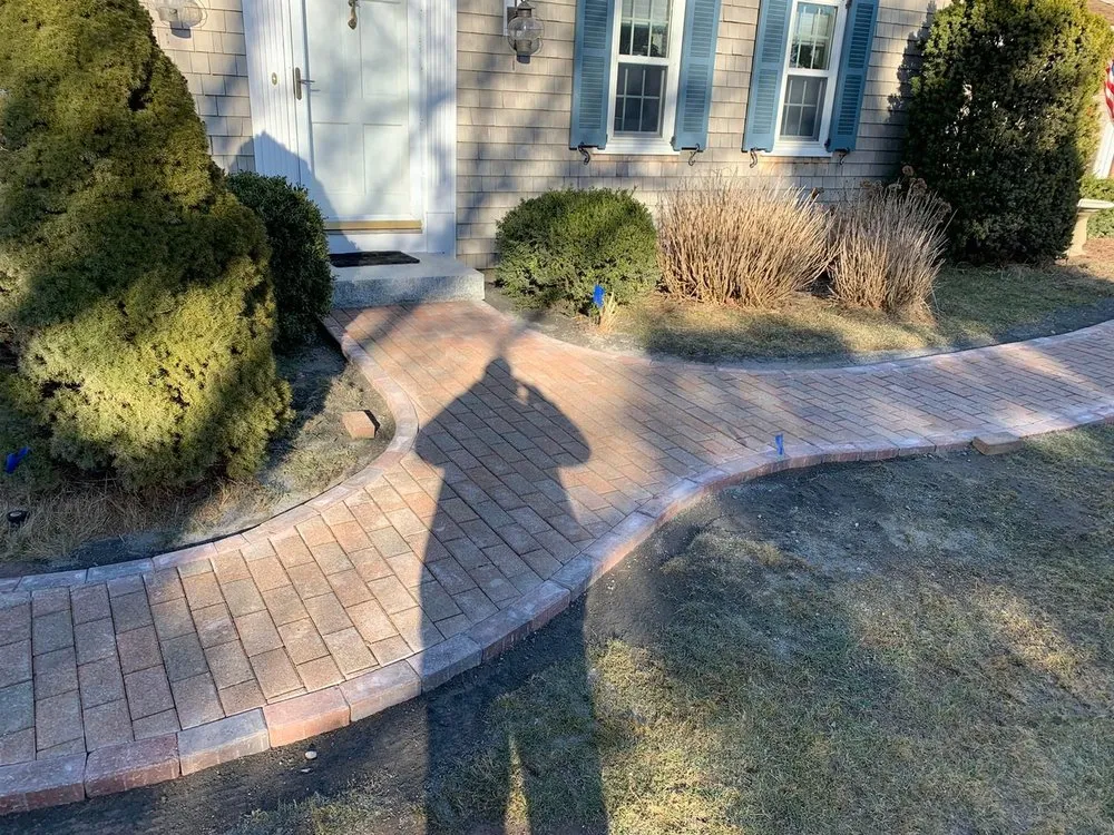 Expert lawn mowing service for beautiful yards in Barnstable, MA by Bestcapecode landscaping hardscaping