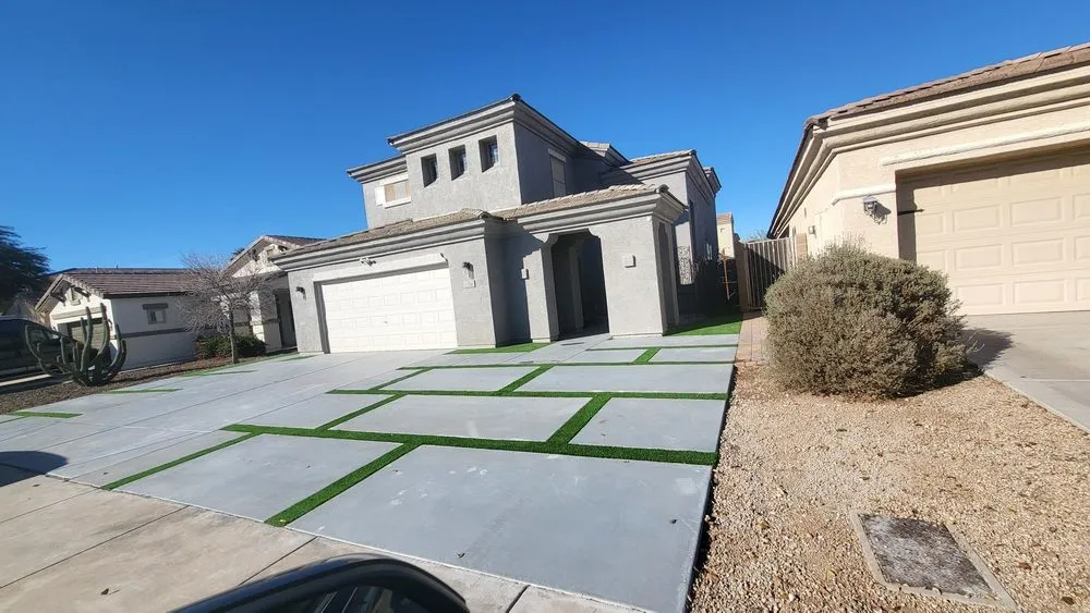 Affordable landscape installation in Laveen, AZ - Bethel concrete work & landscape