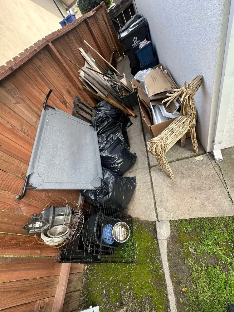 Professional outdoor landscaping in Stockton, CA by Beto’s Junk Hauling