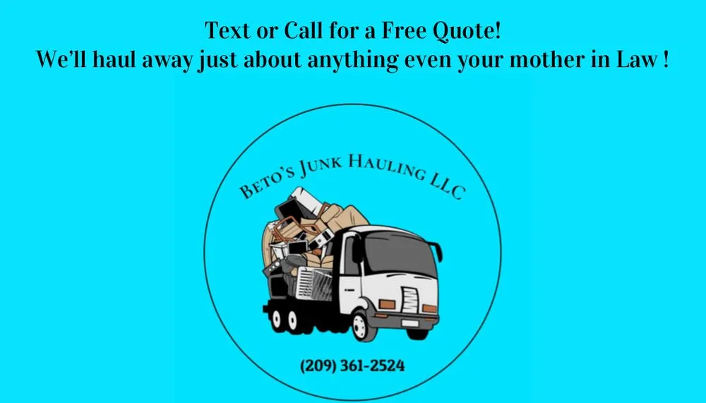 Affordable lawn care service experts serving Stockton, CA - Beto’s Junk Hauling