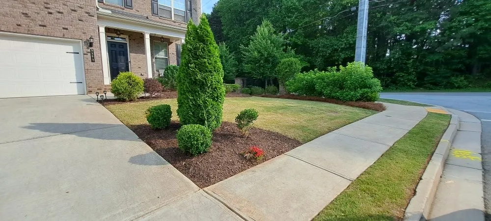 Affordable garden landscaping for homes in Snellville, GA by Better Care Landscaping
