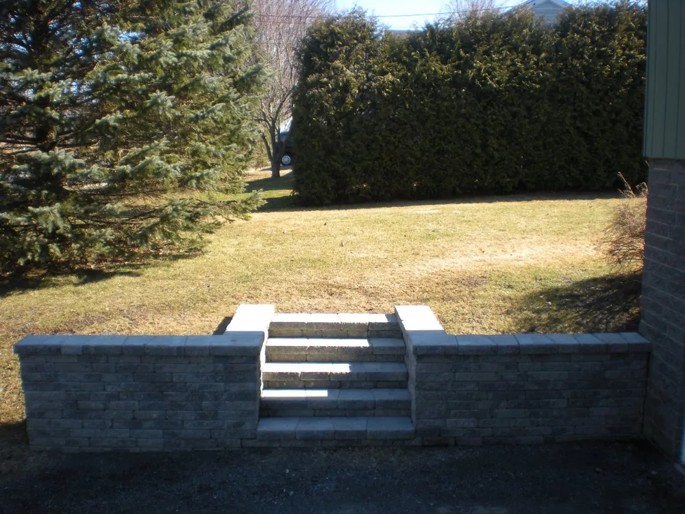 Custom outdoor landscaping for outdoor upgrades in Plattsburgh, NY by Better Care Lawns & Landscaping