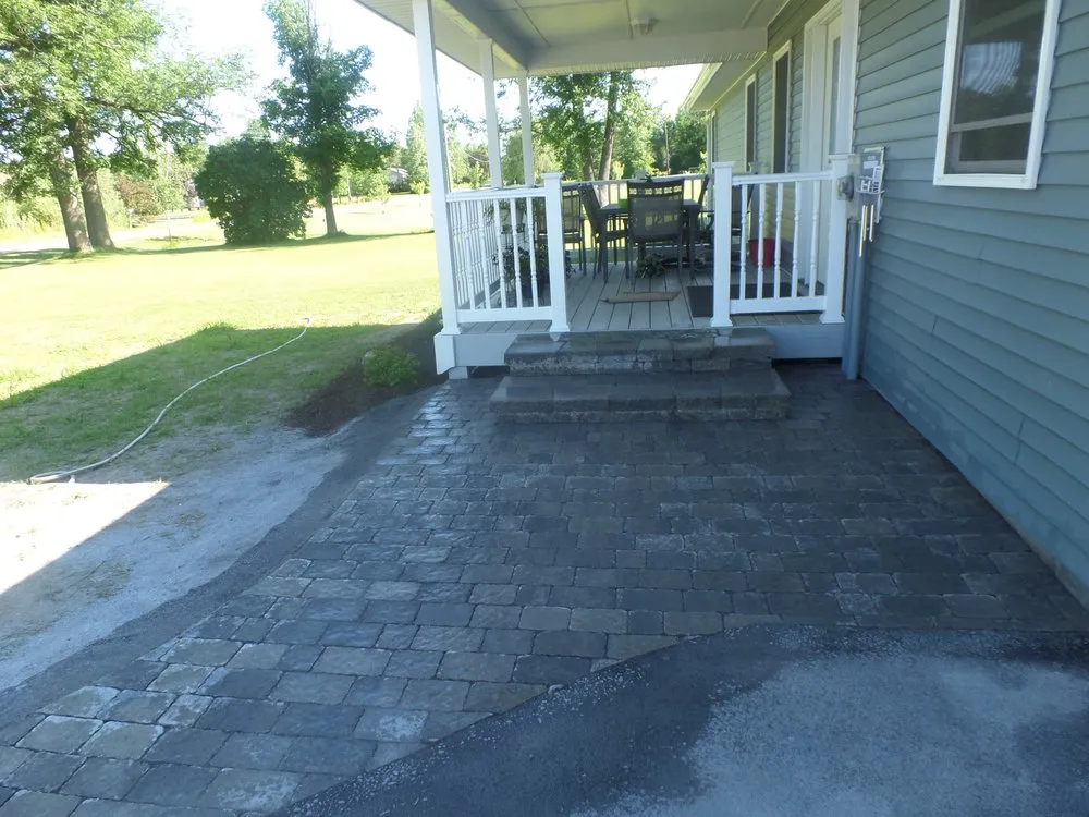 Professional landscape installation in Plattsburgh, NY by Better Care Lawns & Landscaping