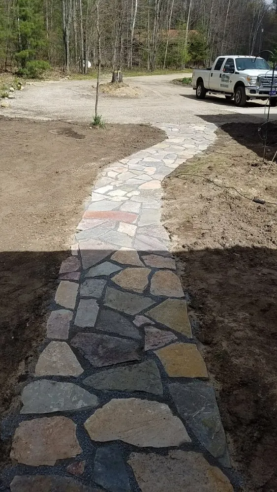 Affordable landscape installation in Houghton Lake, MI by Better Yards Landscaping