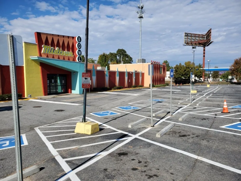 Expert landscape installation experts serving Acworth, GA - Between the Lines Parking Lot Renovations