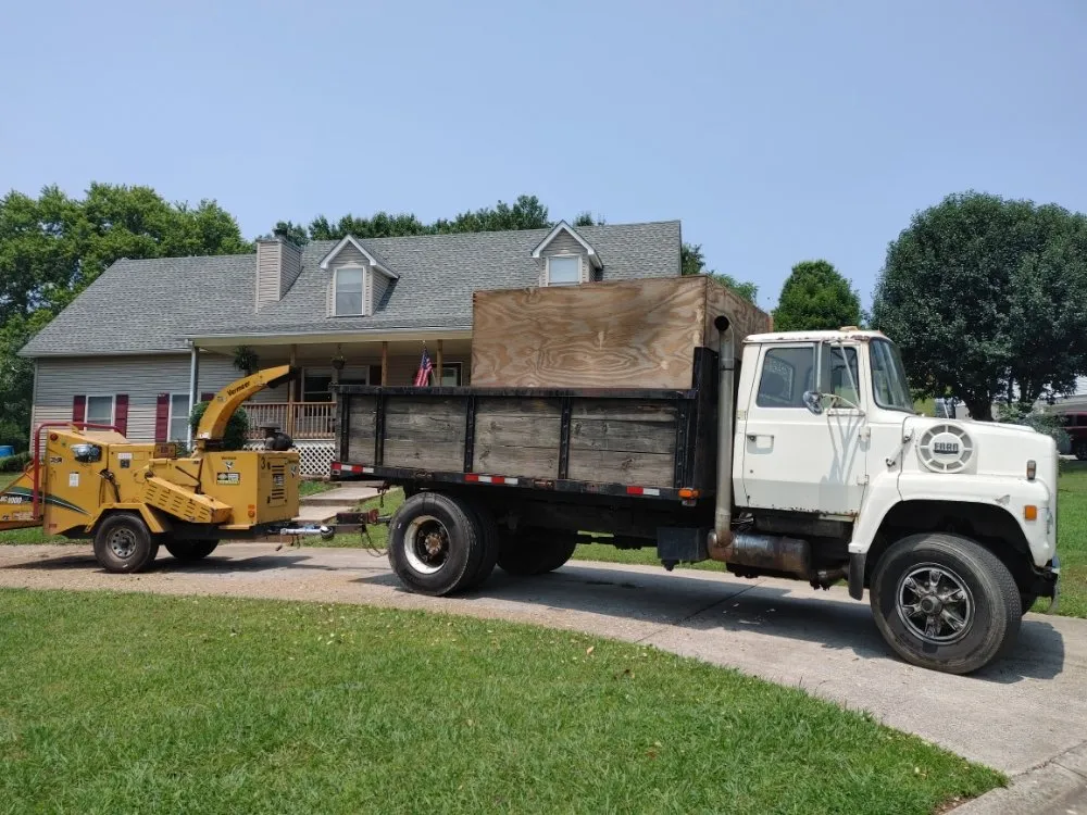 Professional lawn mowing service for beautiful yards in Asheville, NC by Bevans Tree Service