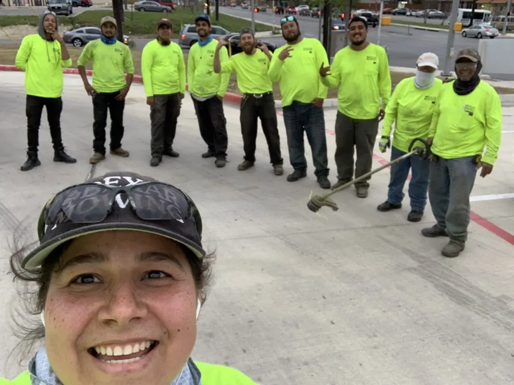 Custom landscape installation in San Antonio, TX - Bexar Mowing