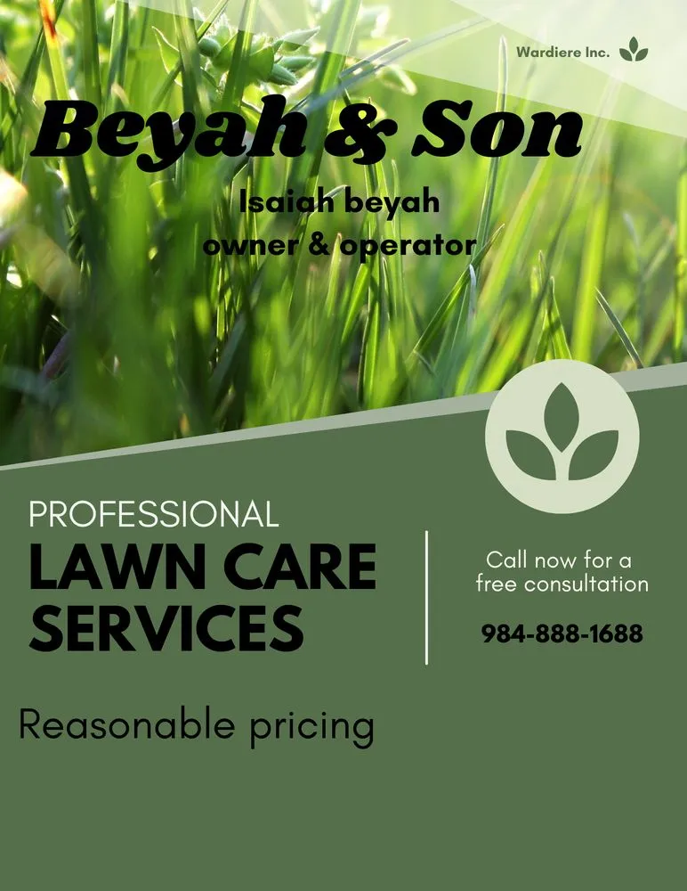 Custom lawn care service in Durham, NC by Beyah & Son