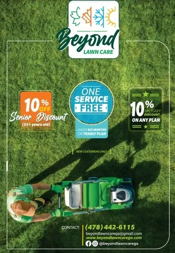Custom lawn mowing service in Bonaire, GA - Beyond Lawn Care GA