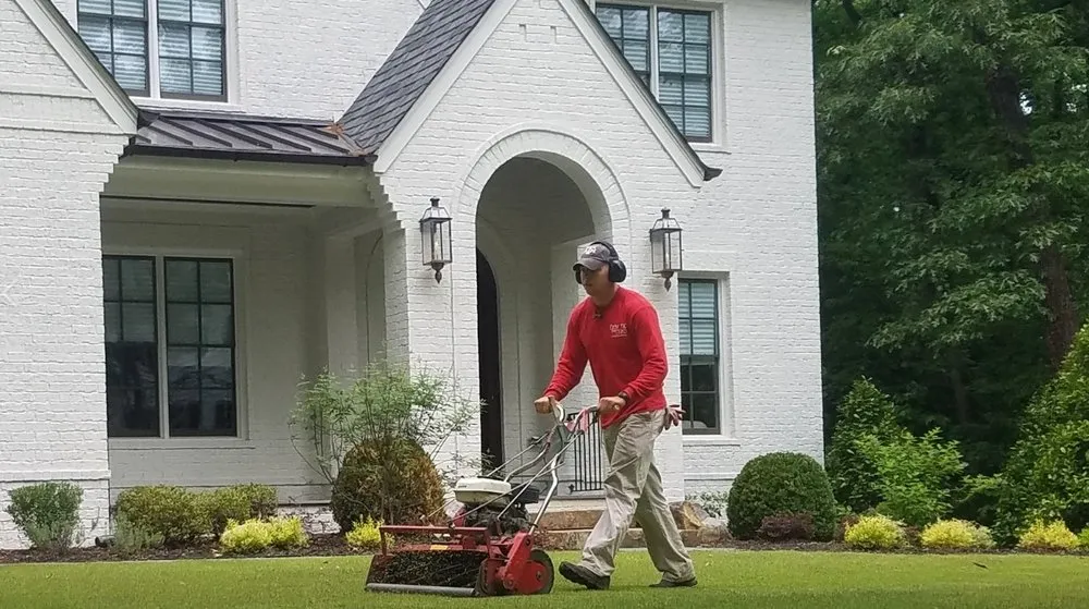 Expert yard maintenance in Atlanta, GA by Beyond the Curb Landscaping