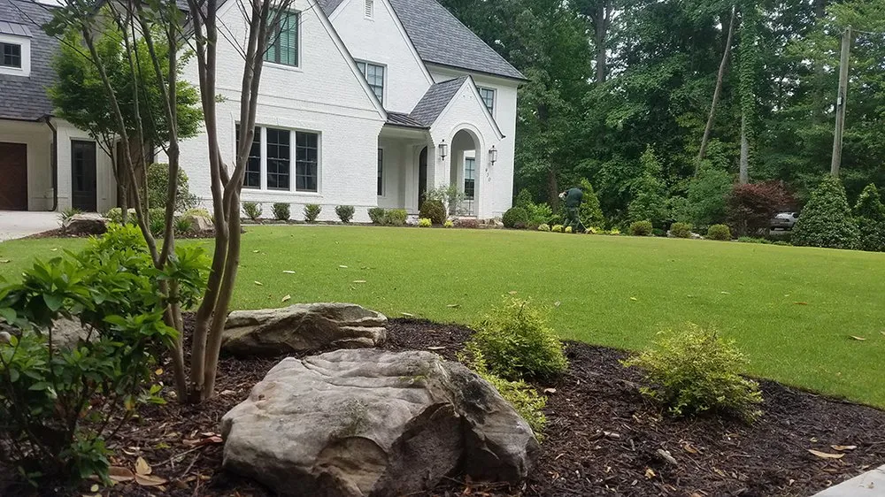 Expert landscape installation for beautiful yards across Atlanta, GA - Beyond the Curb Landscaping